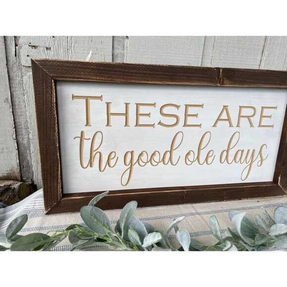 Handmade wood sign, Farmhouse sign, Wood decor, Wall hanging - Picture 3 of 4